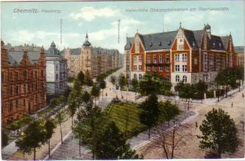 20334 Ak Chemnitz Kassberg am Stephansplatz um 1910