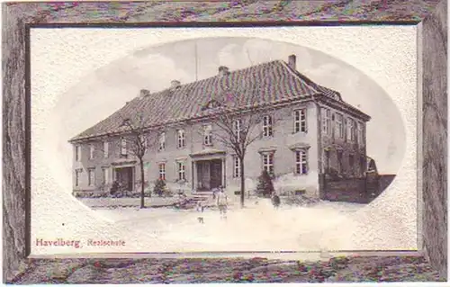 20331 Grage-Ak Havelberg Realschule 1915