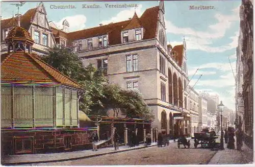 20330 Ak Chemnit Kaufmännisches Vereinshaus um 1912