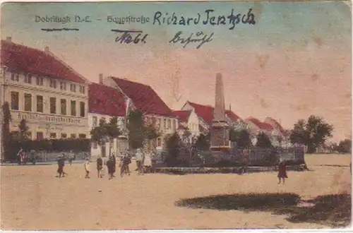 20321 Ak Dobrilugk N.-L. Hauptstrasse 1919