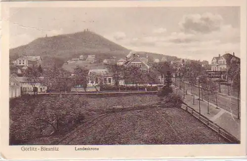 20296 Ak Görlitz Biesnitz Landeskrone 1927