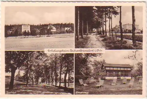 20292 Ak Erholungsheim Teichwolframsdorf in Thür. 1942