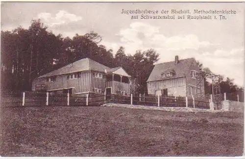 20262 Ak Schwarzenshof bei Rudolstadt in Thür. 1927