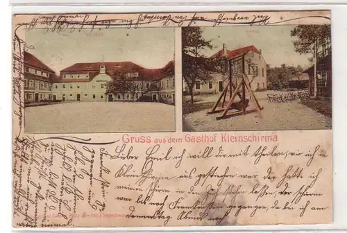 20242 Mehrbild Ak Gruß aus dem Gasthof Kleinschirma 1906