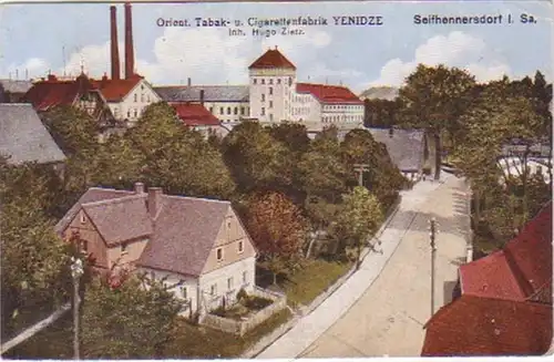 20175 Ak Seifhennersdorf in Sa. Cigarettenfabrik 1925