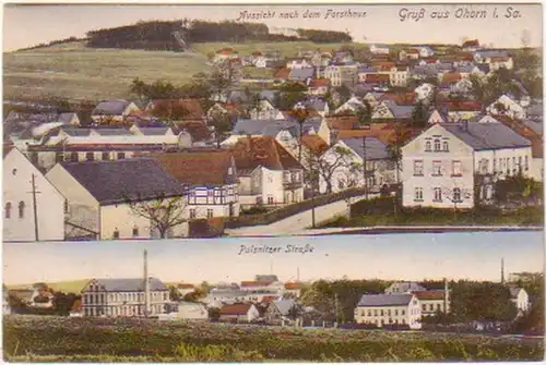 20168 Mehrbild Ak Gruß aus Ohorn in Sachsen um 1920