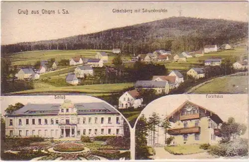 20125 Mehrbild Ak Gruß aus Ohorn in Sachsen um 1910