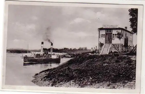 20044 Feldpost Ak Mühlberg (Elbe) "Zum Strandhäuschen" 1940