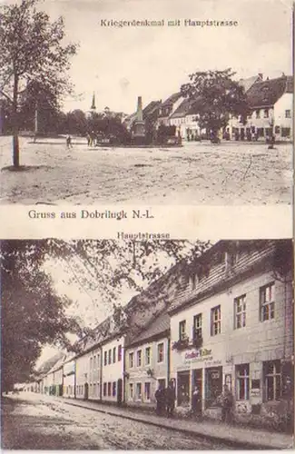20040 Mehrbild Ak Gruß aus Dobrilugk Niederlausitz 1914