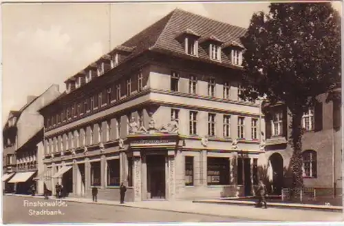20017 Ak Finsterwalde Citybank vers 1930