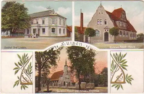 19972 Mehrbild Ak Lützen Gasthof usw. um 1910
