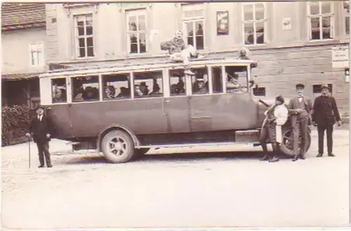 19930 Foto-Ak Altenburg Busunternehmen A. Vogel 1927