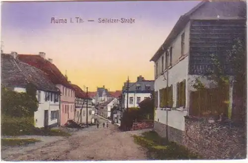 19928 Ak Auma in Thüringen Schleizer Straße 1921