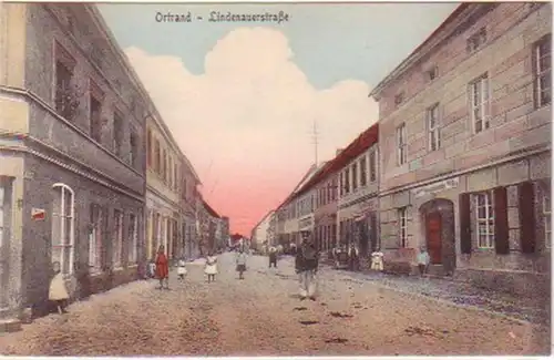 19901 Ak Ortrand Lindenauerstraße vers 1910