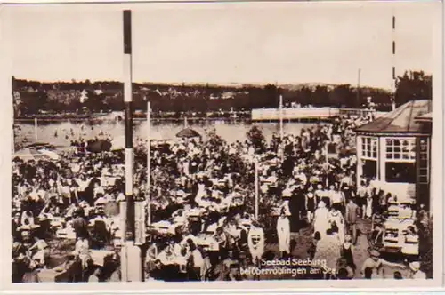 19884 Ak Seebad Seeburg bei Oberröblingen am See 1940