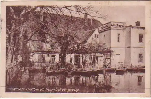 19871 Ak Mühle Lindhardt Naunhof bei Leipzig 1935