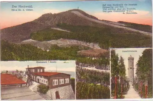 19826 Ak Der Hochwald Zittauer Gebirge um 1920