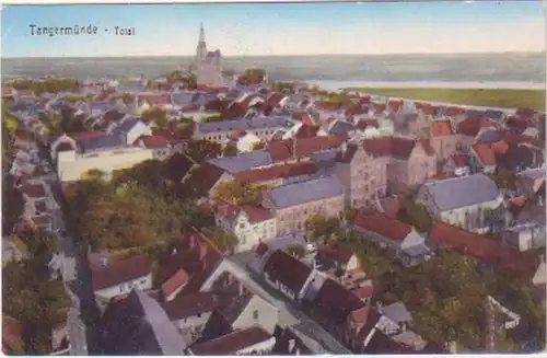19802 Ak Tangermünde Totalansicht 1924
