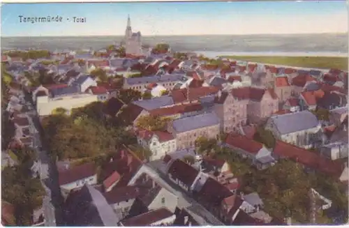 19802 Ak Tangermünde Vue totale 1924