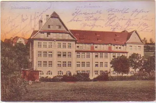 19768 Ak Schmalkalden neue Knabenschule 1922