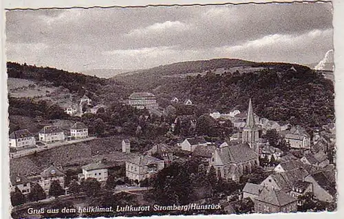 19757 Ak Gruß aus Stromberg im Hunsrück 1958