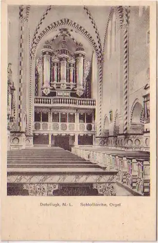 19687 Ak Dobrilugk Basse-Salle de Château église vers 1940