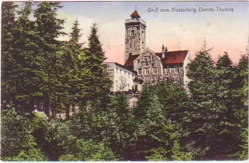 19649 Ak Gruß vom Klosterberg Demitz Thumitz 1935