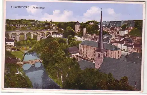 19637 Ak Luxembourg Viaduc du Nord vers 1910