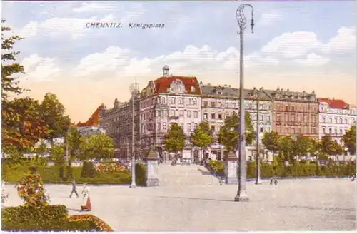 19633 Ak Chemnitz Königsplatz 1929