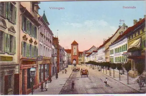 19605 Ak Villingen Rietstraße Apotheke um 1915