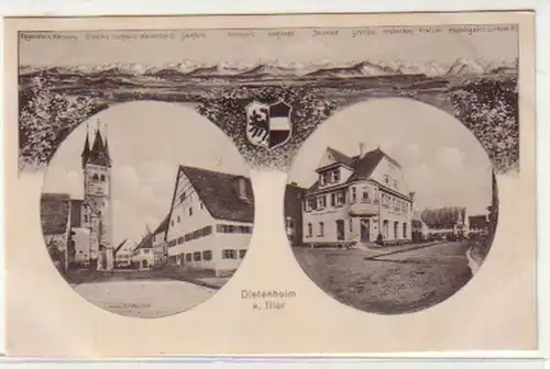 19580 Multi-image Ak Dietenheim à l'Iller vers 1910