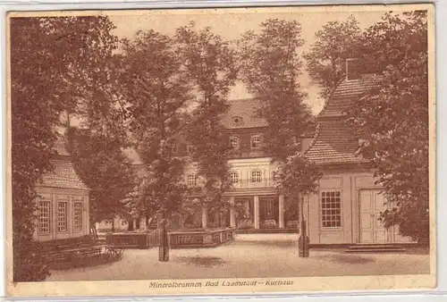 19571 Ak Mineralbrunnen Bad Lauchstädt Kurhaus 1927