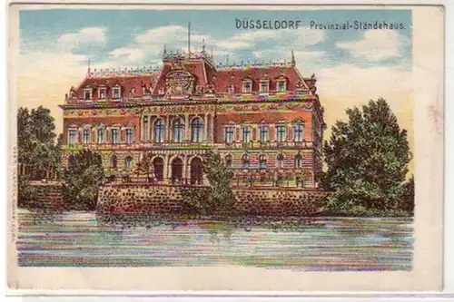 19563 Ak Düsseldorf Provinzial Ständehaus um 1900