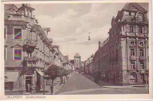 19562 Ak Villingen Bickenstraße um 1930