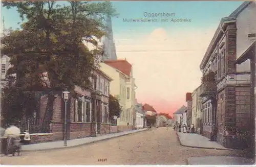 19541 Ak Oggersheim Mutterstadtstr. avec pharmacie 1912