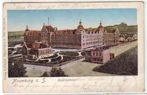 19539 Ak Naumburg à la Saale Kadettenhaus 1901