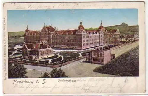 19539 Ak Naumburg an der Saale Kadettenhaus 1901