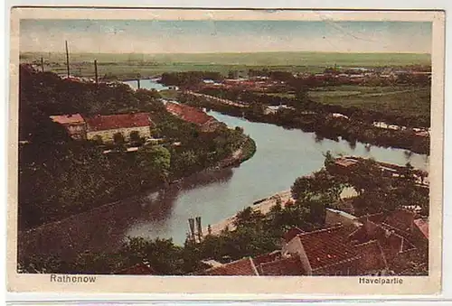 19535 Ak Rathenow Havelpartie vers 1920