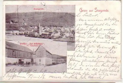 19470 Mehrbild Ak Gruss aus Stangerode 1907