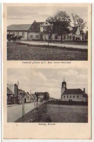 19437 Mehrbild Ak Görzig Anhalt Gasthof usw. 1936