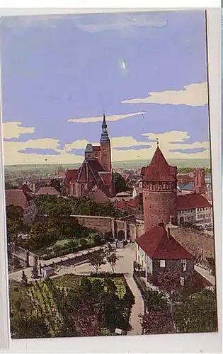 19415 Ak Tangermünde Blick auf die Stadt um 1910