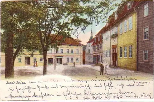 19382 Ak Stadt Sulza Marktplatz 1905