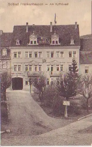 19363 Feldpost Ak Solbad Frankenhausen Hotel 1916