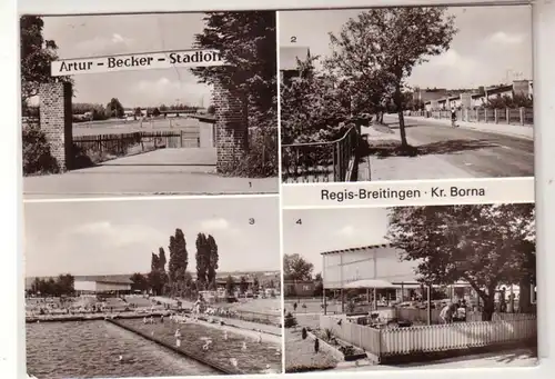 19344 Mehrbild Ak Regis-Breitingen Kreis Borna 1979