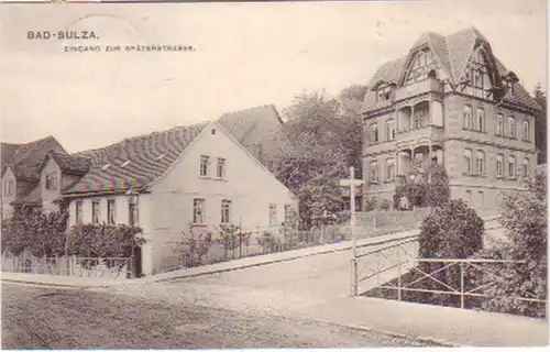 19311 Ak Bad Sulza Eingang zur Späterstraße 1911