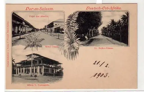 19252 Ak Dar-es-Salaam DOA Hotel Central 1903