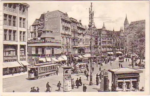 19244 Ak Berlin Spittelmarkt mit Verkehr 1913