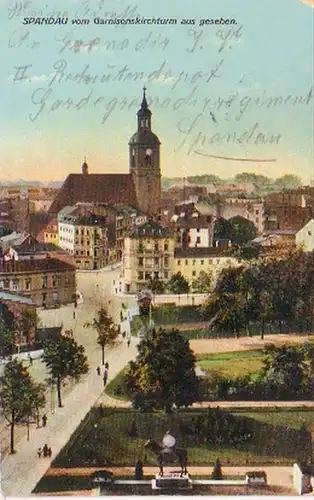 19214 Ak Spandau de la tour de garnison de 1914