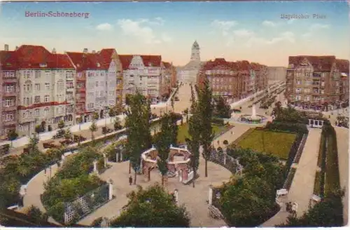 19202 Ak Berlin Schöneberg Bayrischer Platz 1915