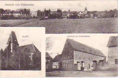 19183 Multi-image Ak Gasthof zu Unterness 1908